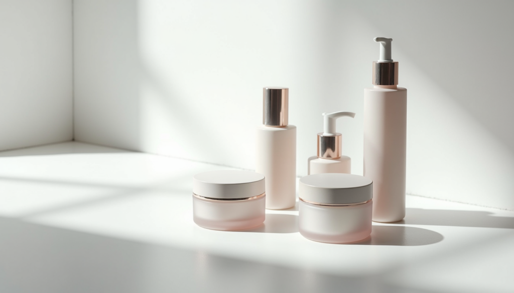 Skincare products for post-laser treatment care